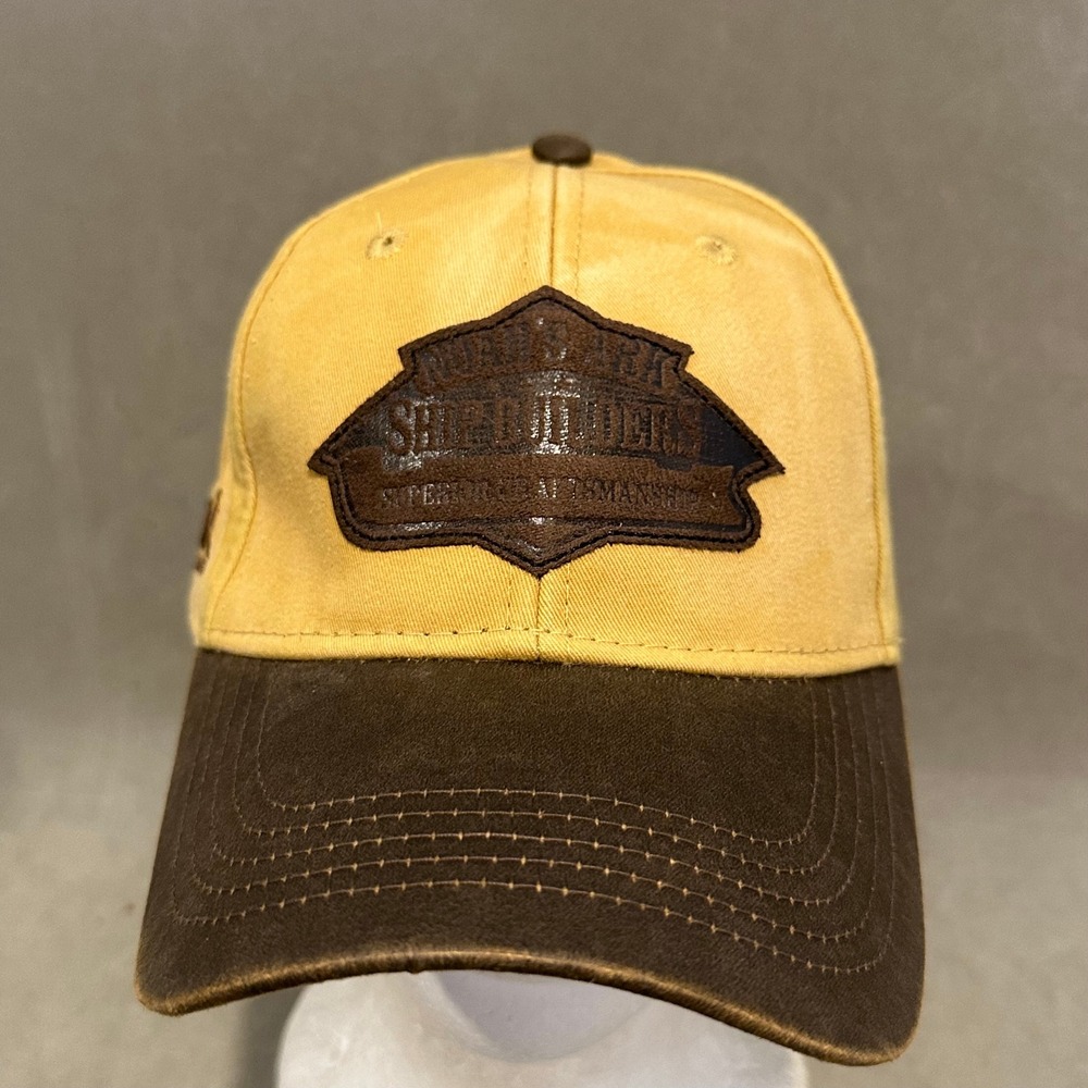 Kerusso Ark Encounter Noahs Ark Ship Builders Hat Yellow Brown Genesis Cap